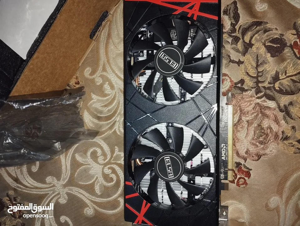 كارت شاشة rx580 8gb