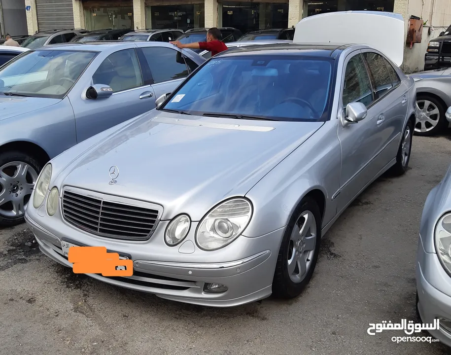 مرسيدس  E200 2005 بانوراما للبيع او البدل