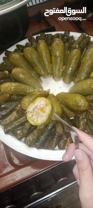 جاج محشي دوالي ....اوزي & مقلوبة  تواصل واتساب تواصي طبخ بيتي