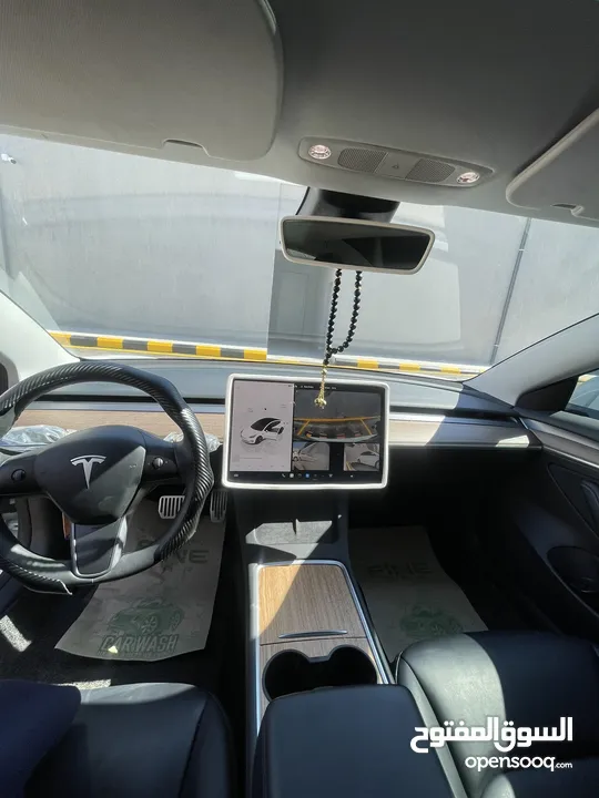 Tesla model 3 stander plus 2023  تسلا مودل  3 ستاندر بلس 2023 فحص كامل 7 جيد ونظيفة جداً