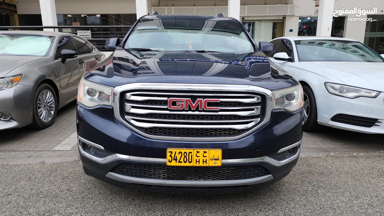 GMC acadia 2017 GCC, new shape,