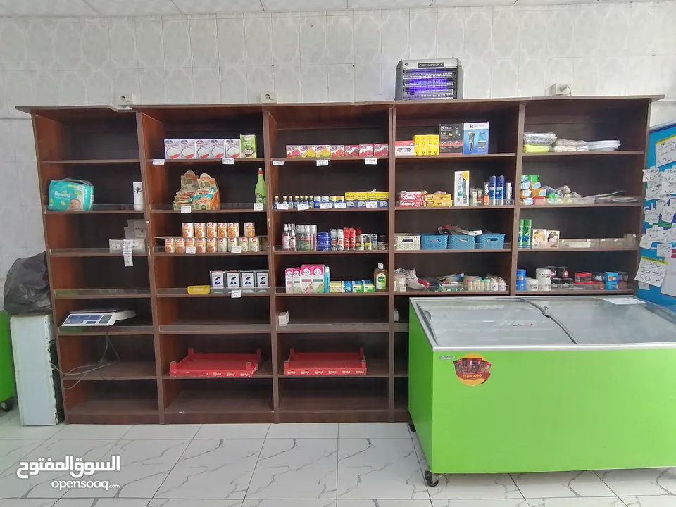 معدات تجهيز سوبر ماركت ومحلات الالبان و الدواجن