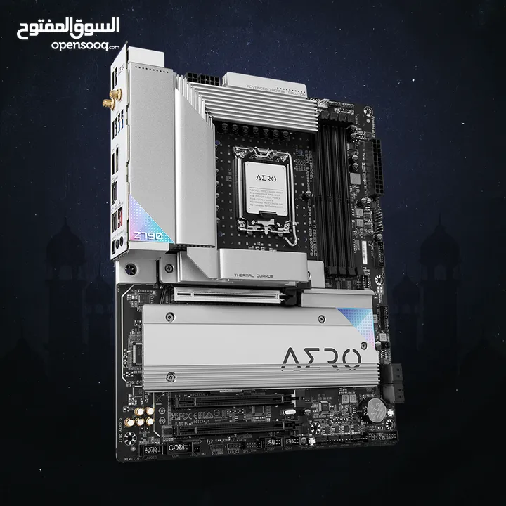 GigaByte Z790 Aero G Gaming MotherBoard - مذربورد جيمينج من جيجابايت !