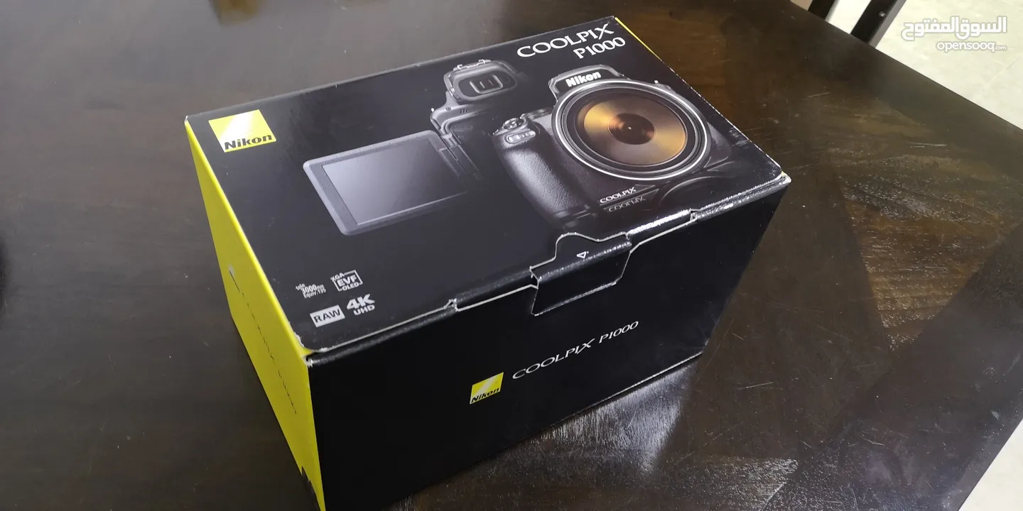 Nikon P1000 125 X ultra zoom 4K UHD camera