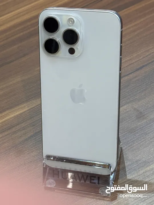 مستعمل بحالة الجديد ايفون 15 برو ماكس///IPHONE 15 PRO MAX (512GB) USED