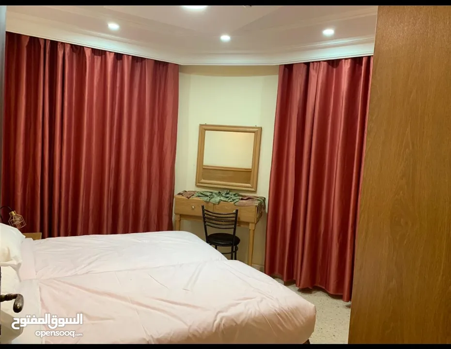 شقة فندقية في مدينة مادبا للإيجار وللعائلات فقط