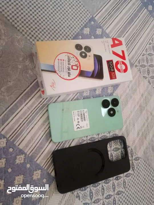 itel A70  مساحتو 128 رام 12