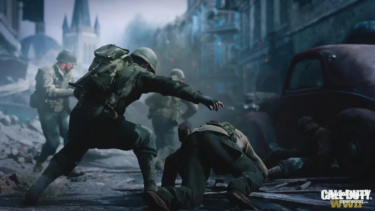 Call of Duty: WWII (PS4)  NEW سي دي لعبة الحرب العالمية الثانية جديد
