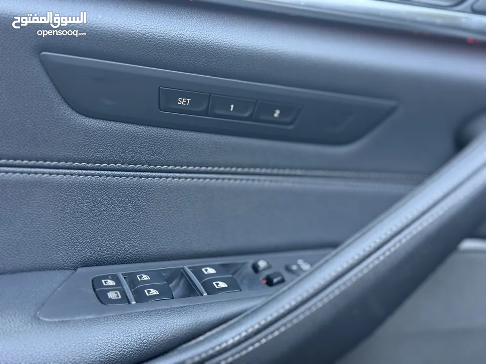 2022 BMW 530e M Sport Black Edition اصلي ... فحص كامل 7 جيد
