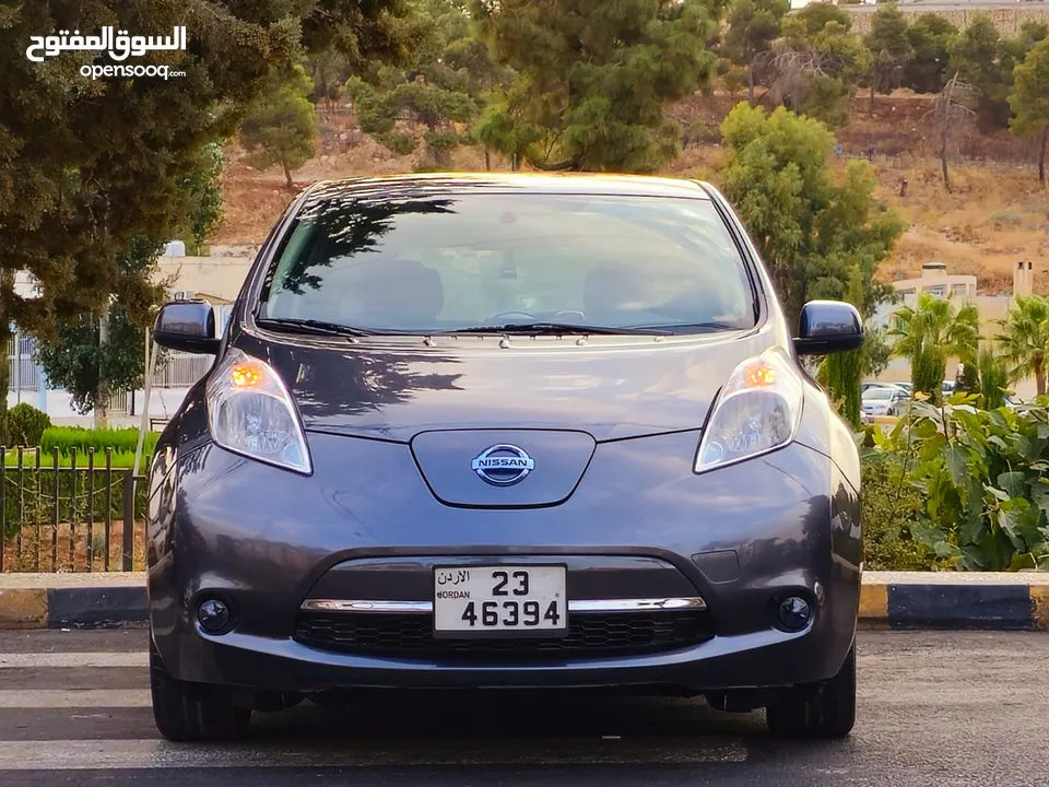 نيسان ليف 12 بار كاش أو أقساط - Nissan Leaf 2015