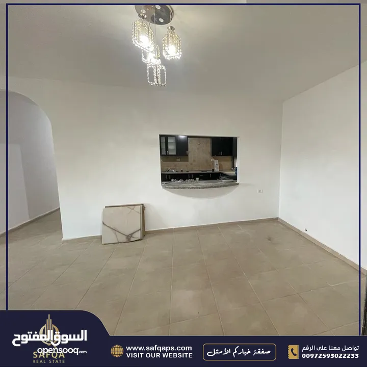 شقة غير مفروشة باطلالة جميلة للايجار في الطيرة.