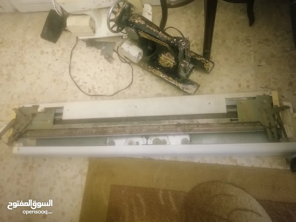 ماكينات خياطة سنجر وتريكو للبيع في حي نزال