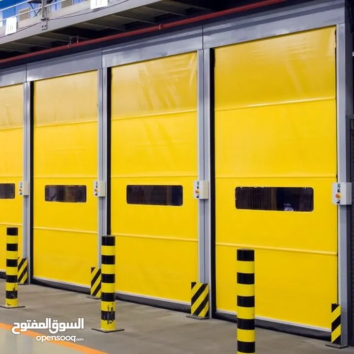 Fast Action Industrial Doors , High Speed Doors , Rapid Doors in Oman