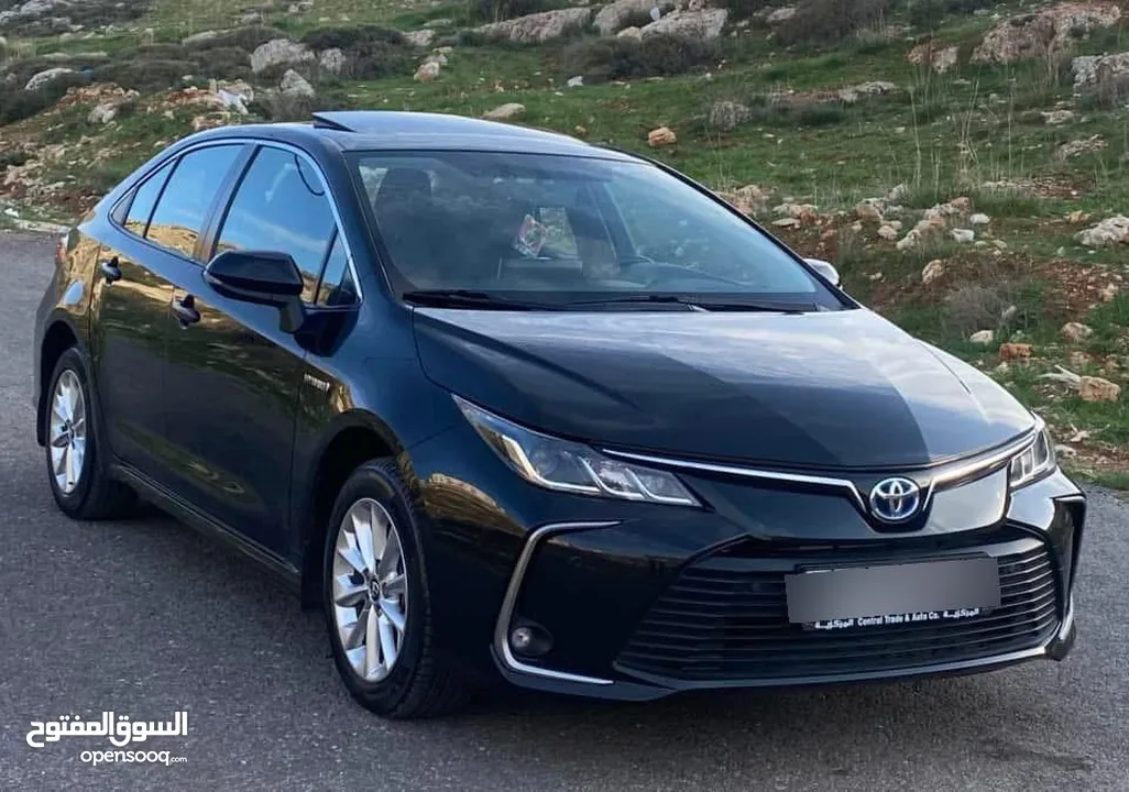 ‏ Corolla Hybrid 2019 ‏Toyota تويوتا كورولا هايبرد 2019  وارد المركزية  مالك شخص واحد فقط