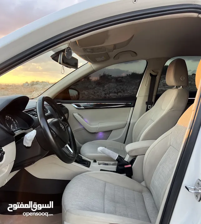 سكودا اوكتافيا ماطور 2000 ديزل اوتومات 2014 تحفة فنية حمامة