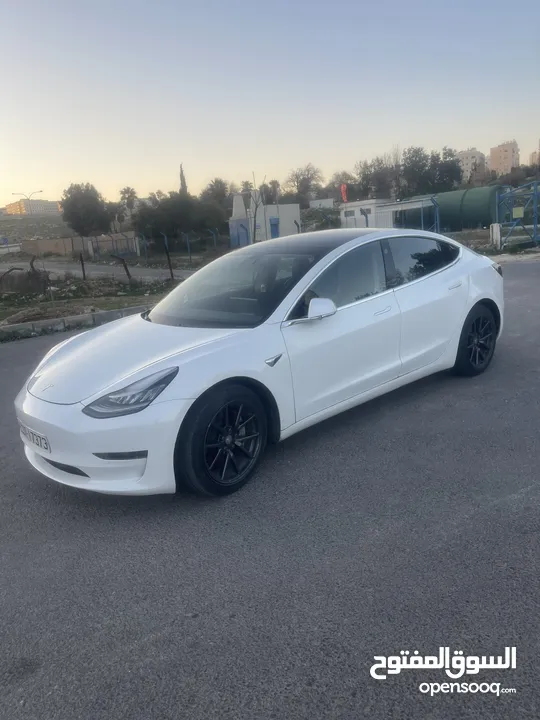 تسلا موديل 3 Model 3 Standard Plus 2019 فحص كامل ترخيص جديد سنة كاملة بسعر مميز