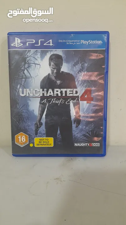 شريطين UNCHARTED 4 AND 3