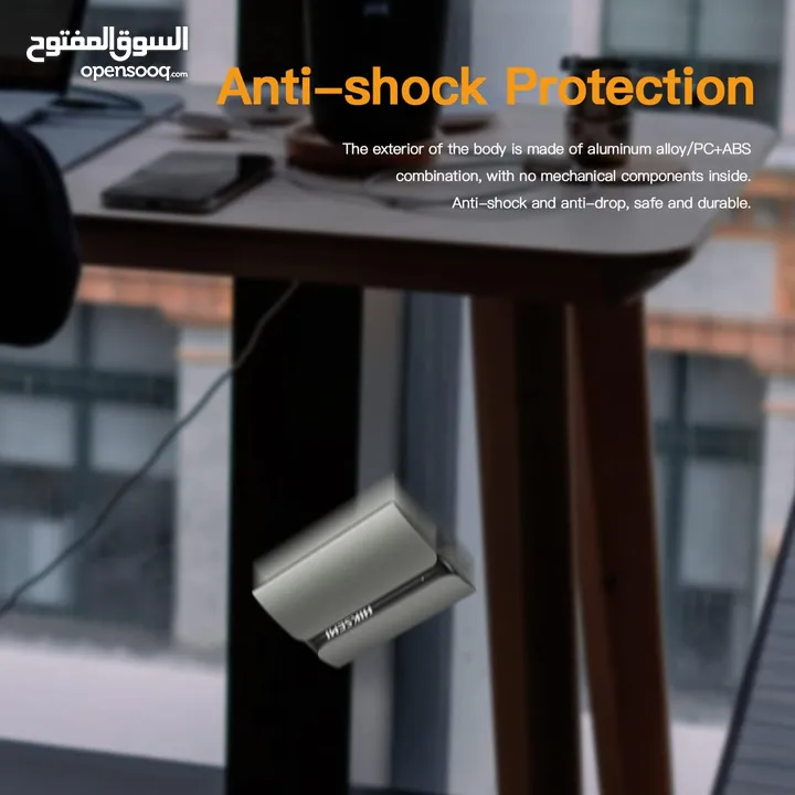 هارديسك خارجي تصميم ضد تلف البيانات من هيكسيمي Hiksemi Shield Portable SSD 320GB - 2TB USB3.2