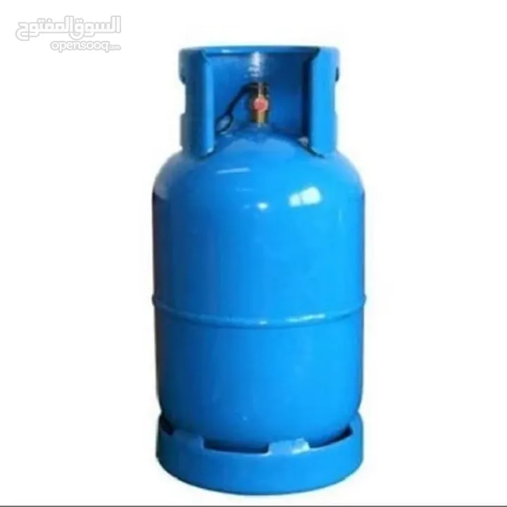 للبيع للبيع جرة غاز فيها النص بسعر 30 دينار