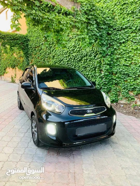 كيا بيكانتو  1250cc  اربعه جيد موديل 2016 مميزه بحالة الشركه للبيع