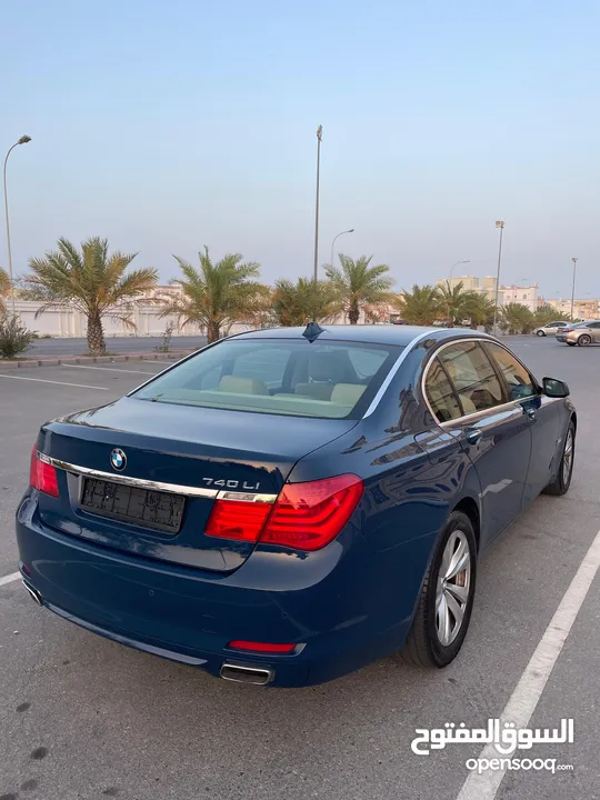 BMW  740LI خليجي وكاله عمان
