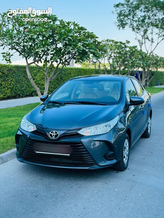 Toyota Yaris  Year-2021.Single owner used car.Passing & Full cover insurance till June-2025