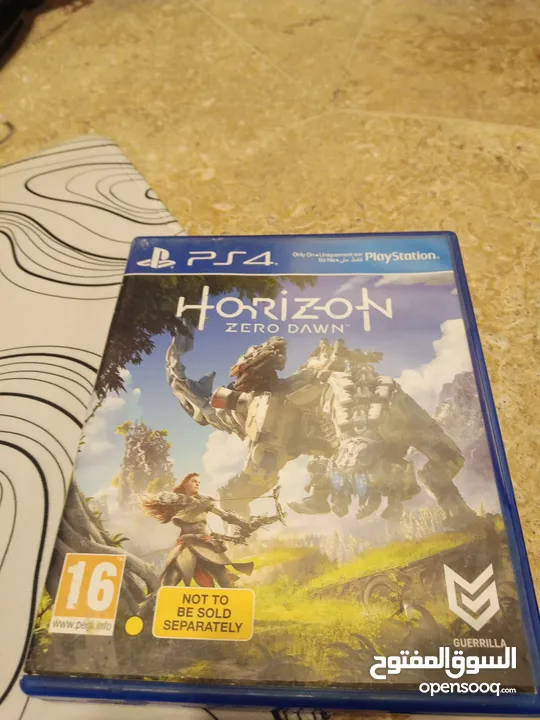 سيدي Horizon Zero Dawn للبيع وسيدي Uncharted 4 A Thief's  للبيع