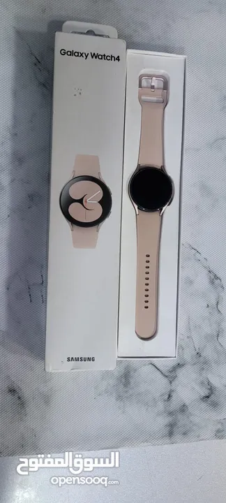 Samsung galaxy watch 4 بحالة الوكالة تماما