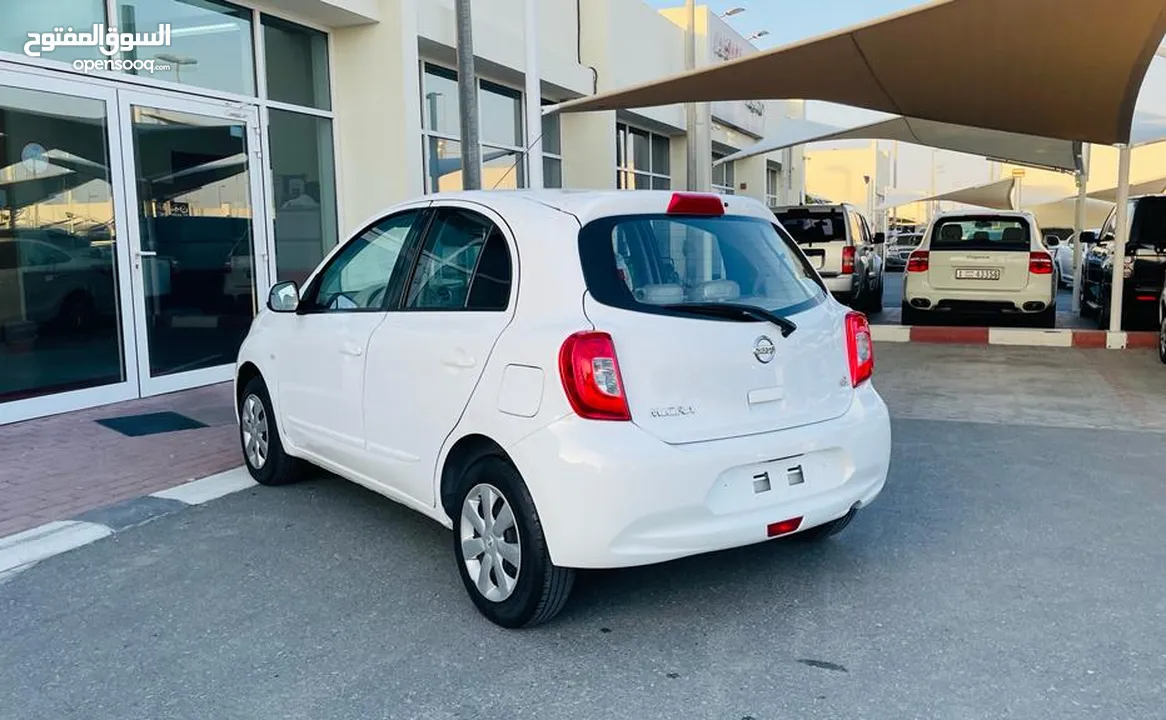 NISSAN MICRA/2019/WHITE/GCC/1 YEAR WARRANTY