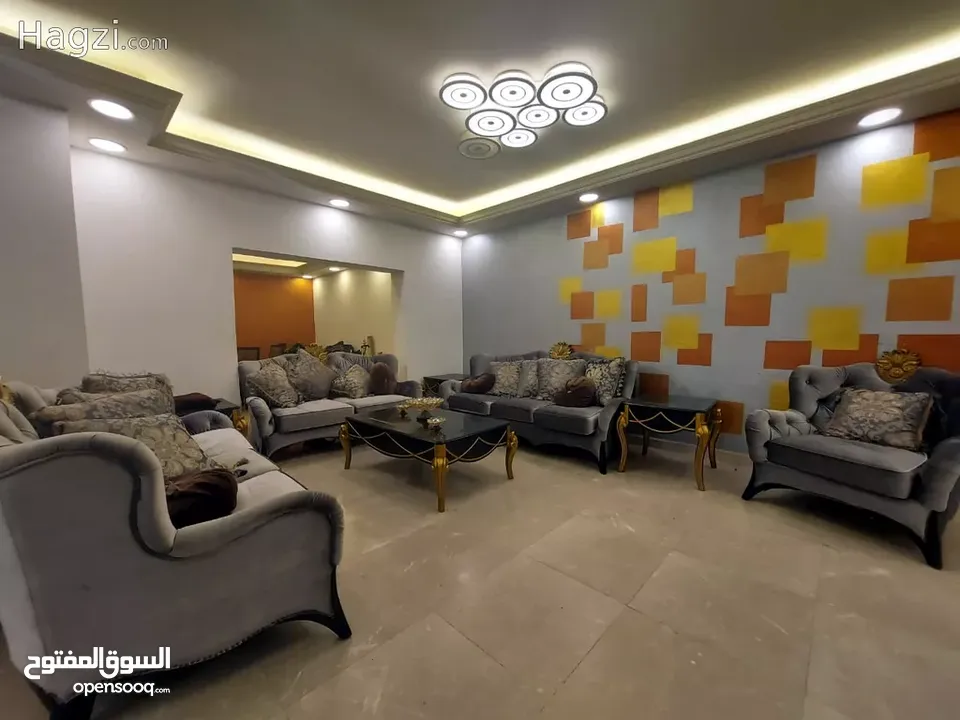 شقه ارضيه مع مسبح تشطيبات سوبر ديلوكس للبيع في حي هادئ في عبدون ( Property ID : 30211 )