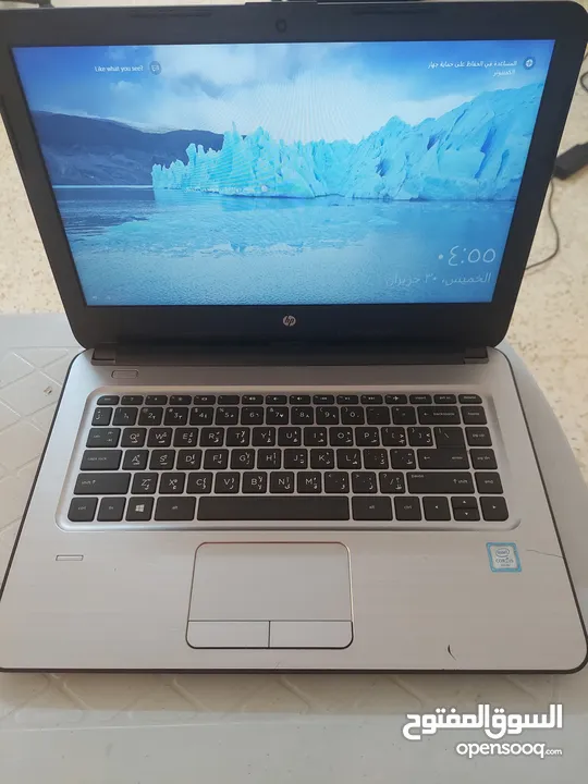 لابتوب hp حجم 14 للبيع او البدل تابع القرائه