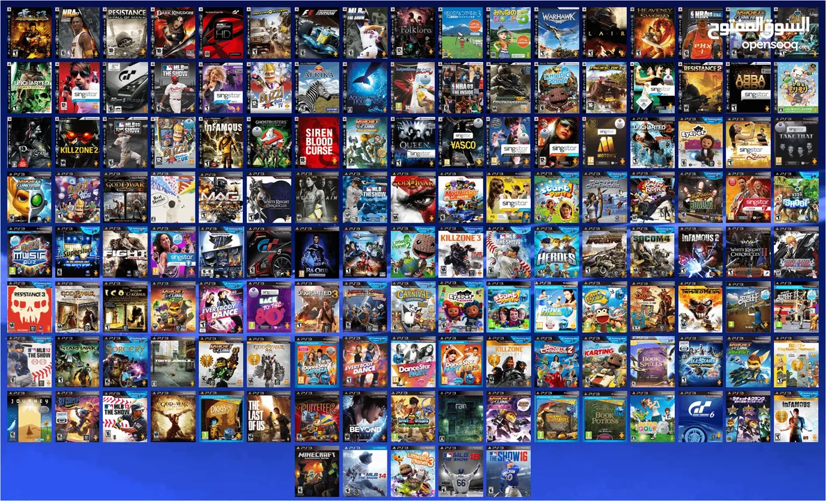 تعديل PS3 مكتبة العاب مليانة العاب من الps1 حتى الps3 بأضافة الى العاب الpsp و اجدد تحديث الHEN