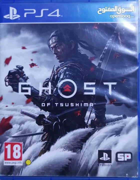 دسكة Ghost of Tsushima للبيع او التبديل