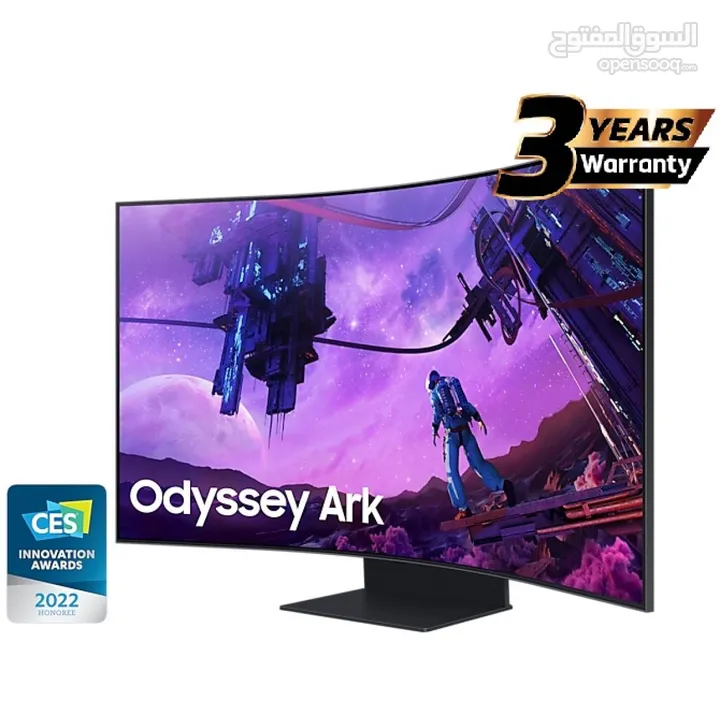 أقوى واكبر شاشة جيمنج من Samsung بحجم 55 وتردد 165hz بسعر مميز