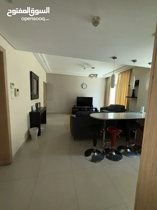 Fully furnished 2 bedroom apartment with sea view at a great location nearby restaurants and cafes