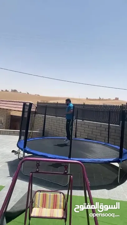اكبر مقاس ترامبولين 5متر