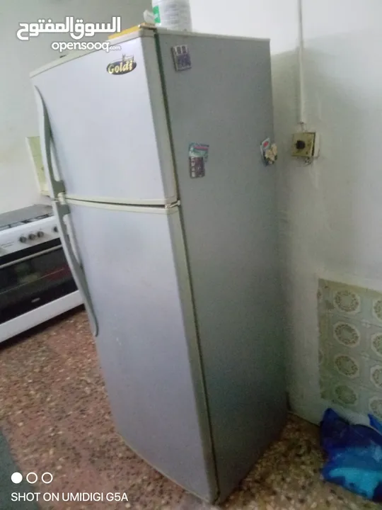 ثلاجه فريزر + غسالة + غاز