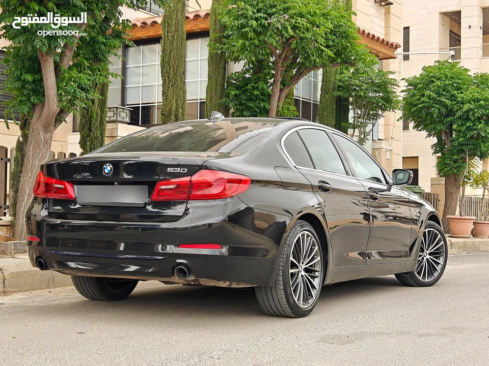 BMW  530e 2019 hybrid   فحص كامل  يقبل البدل