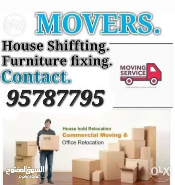 Muscat Mover packer shiffting carpenter furniture TV curtains fixing