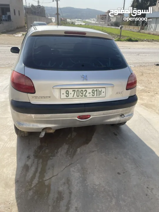 بيجو 206 جير عادي