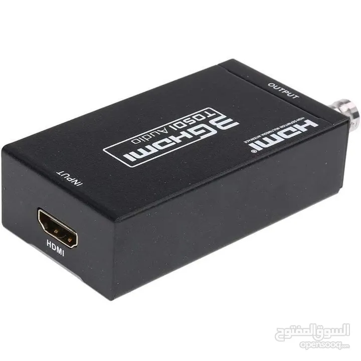 HDMI to SDI Converter Adapter Support 1080P for Camera Home Theater