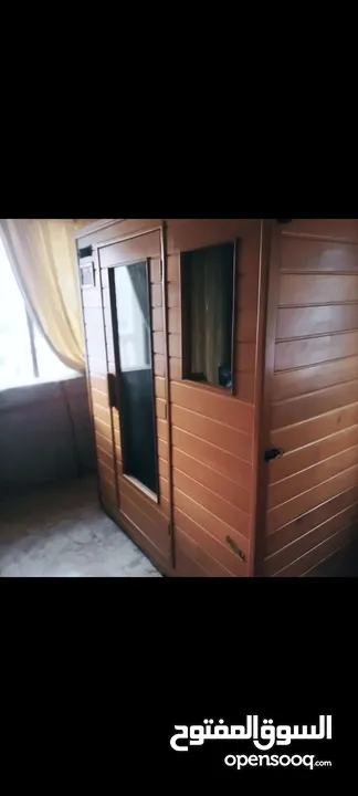 للبيع ساونا شبه جديدة لم تستعمل كثيرا  For sale, a semi-new sauna that has not been used much.