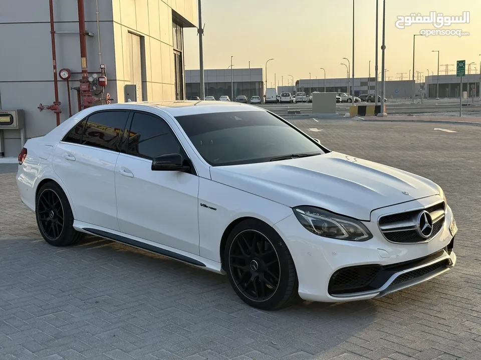 مرسيدس E350 موديل 2014 صبغ وكالة