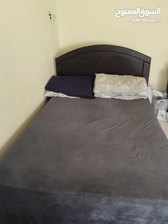 Bed with mattress used but not over used