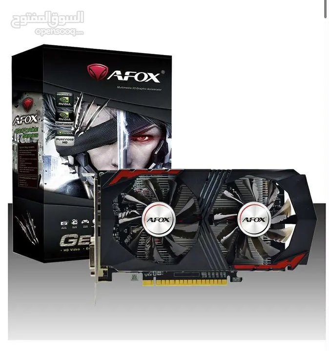كرت شاشة GTX1050 مستعمل ثلاث اشهر ولا خدش  مروحتين 2جيجا ممتاز للاجهزه متوسطه