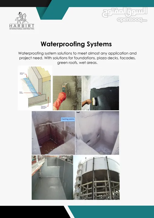 إصلاح  كافة أنواع الشروخ الخرسانية وأعمال الصيانة Concrete repairing and all maintenance work