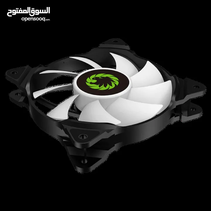 مروحة تبريد كيس بيسي كمبيوتر جيماكس تجميعة  Gamemax GMX-FN-12 Rainbow-C2  Air Cooling