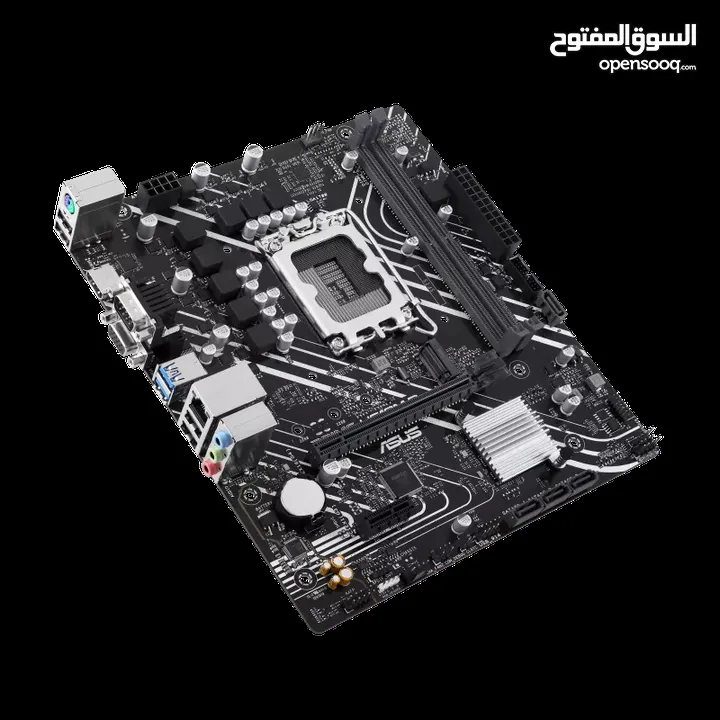 Asus PRIME H610M-D Motherboard مذربورد أيسوس لمعالجات إنتل جيل 12,13,14