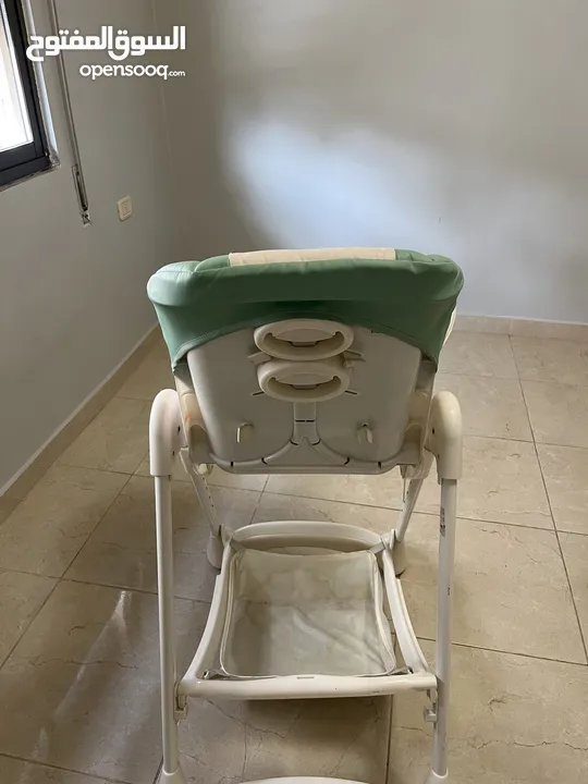 كرسي أطفال لون أزرق سماوي pouch بسعر مناسب للجميع