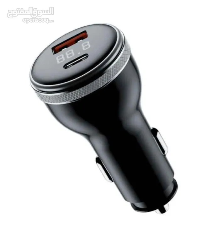 HAING HI-3019-CCR Fast Car Charger 2 Ports 48W شاحن سيارة للموبايل